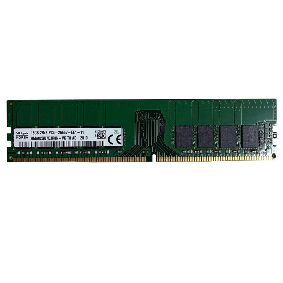 Hynix 16GB DDR4 ECC UDIMM HMA82GU7DJR8N-VK Server Memory RAM 1x 16GB - Image 1 of 1