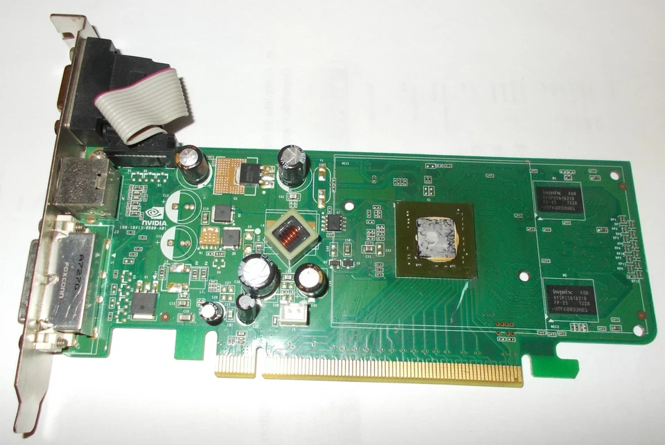 Dell Nvidia GeForce 8300 128MB PCI-e Video Card- WX093 - Image 1 of 1