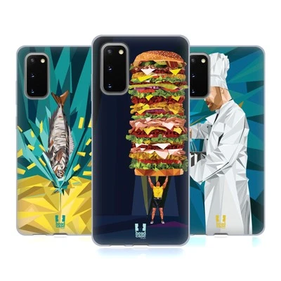 HEAD CASE DESIGNS FOOD LEAGUE SOFT GEL CASE FOR SAMSUNG PHONES 1 - Image 1 of 4
