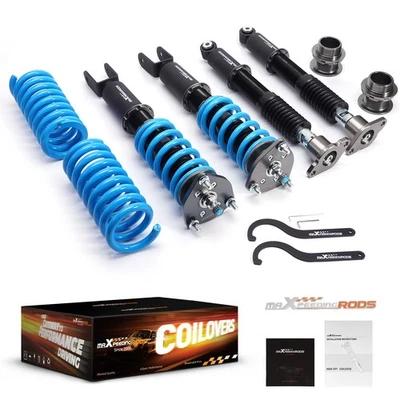 Kit de descenso de coilover amortiguador de ajuste de 24 vías para Mercedes-Benz C300 tracción trasera W205 15-19 Foto 1 de 4