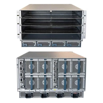 Cisco Blade Server Chassis UCS 5108 68-5091-05 2x 40G Module UCS-IOM-2304 - Bild 1 von 4