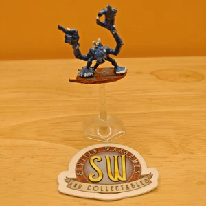 Citadel Miniatures Blue Horrors Warpgrunter su disco 0227 15 WFB Warhammer GW - Foto 1 di 4