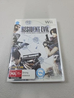 Resident Evil The Darkside Chronicles Nintendo Wii Game No Manual  - Image 1 of 4