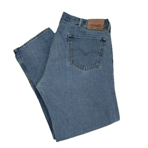 Jeans Levi's Para Hombre Talla 40x30 Azul 505 Regular Recto 100% Algodón Denim - Imagen 1 de 9