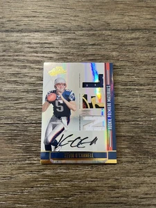 Panini Absolute Rookie Premiere 2008 parche escudo automático/299 Kevin O'Connell #261 - Imagen 1 de 2