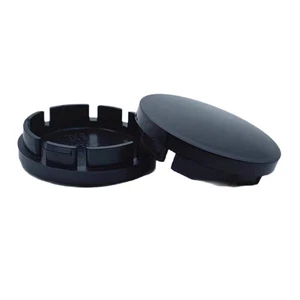 4PCS 56mm - 51mm Universal Black Auto Car Rims Wheel Center Hub Centre Caps - Picture 1 of 5