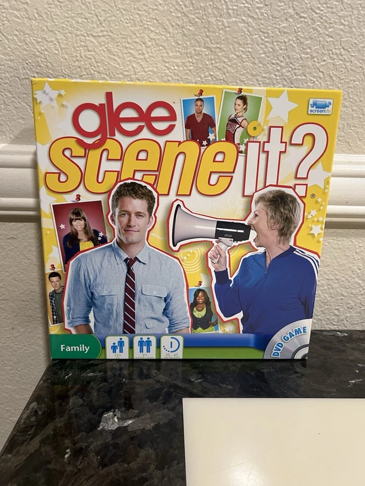 GLEE Scene It? DVD Board Game Screenlife 2011 Family Party Trivia -Open Box - Image 1 of 4