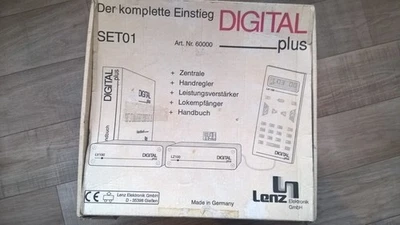 Digitalsteuerung LENZ Set01 mit LZ100, LV100, LH100 + Handbuch + Decoder - Bild 1 von 4