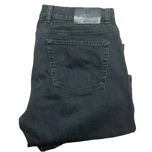 Canali Men’s Jeans 54 (US 37) Five-Pocket Cotton Denim Pants Garment Dyed - Picture 1 of 6