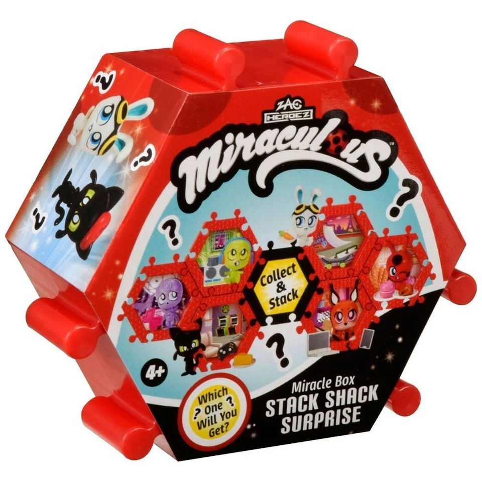 Merchandising Miraculous Lady Bug: Bandai - Kwami Stack Surprise (Assortimento) - Immagine 1 di 1