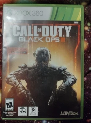 CALL OF DUTY BLACK OPS 3 - ACTIVISION XBOX 360 2004 VIDEO GAME TESTED WORKS - Image 1 of 3