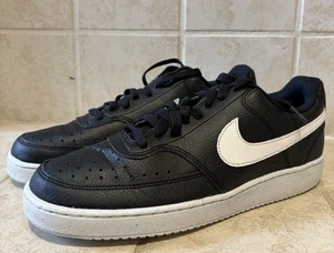 Nike Mens Court Vision Low NN DH2987-001 White Casual Shoes Sneakers Size 10 - Picture 1 of 5