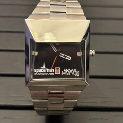 OMAX Spaceman Audacieuse 1970s Vintage Automatic Watch “Super Mint” - Image 1 of 4