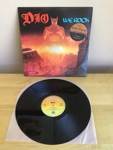 Dio We Rock Vinyl Record 1984 Phonogram Dio312 3 Song single - Picture 1 of 5