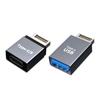 BESUCHE DEN CHENYANG-STORE chenyang 2 Pack USB 3.0/USB C auf USB 3.1 Typ-E Frontpanel-Buchse Motherboard