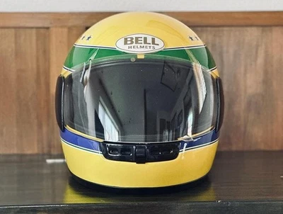 Casque / modèle d'affichage Ayrton Senna Foundation Limited BELL Full-Face... - Photo 1/4