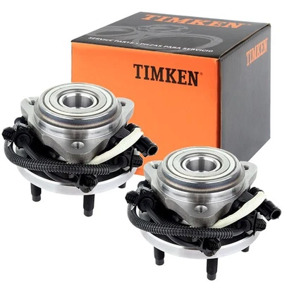 4WD TIMKEN Front Wheel Bearing and Hub 2PCS For 2003-2009 Mazda B4000 2005 B3000 Foto 1 de 4