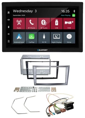 Blaupunkt 2DIN MP3 USB Bluetooth DAB Autoradio für Opel Antara Astra H Zafira B - Bild 1 von 4