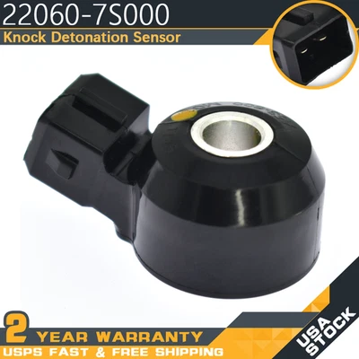 22060-7S000 Knock Sensor For 2004-2010 Nissan Cube Armada Maxima Infiniti QX56 - Imagem 1 de 4
