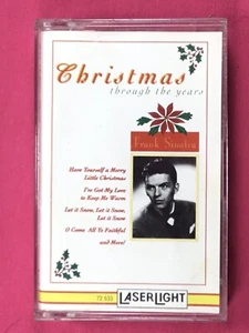 Frank Sinatra Christmas Through the Years Cassette Tape 1995 LaserLight Digital - Picture 1 of 4