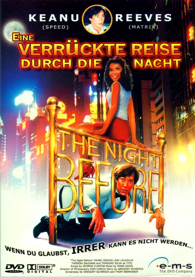 The Night before , 100% uncut , out of print , new and sealed , Keanu Reeves - Image 1 of 2