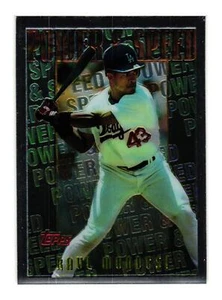 1996 Topps #M14 Raul Mondesi Los Angeles Dodgers - Picture 1 of 2