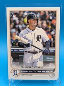 Spencer Torkelson 2022 Topps Update Series Rookie Debut #US79 TIGERS - Picture 1 of 2