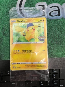 Pokémon SELLADO Pikachu 028/078 Pokemon Go Holofoil ¡Promo!¡! - Imagen 1 de 2