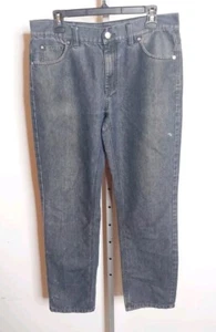 MICHAEL KORS GRANT CLASSIC FIT MENS DARK WASH JEANS SIZE 34x32 - Picture 1 of 10