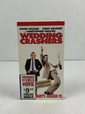 Wedding Crashers VHS 2005 Late Release "Uncorked Edition" Full Screen EUC - Image 1 of 4
