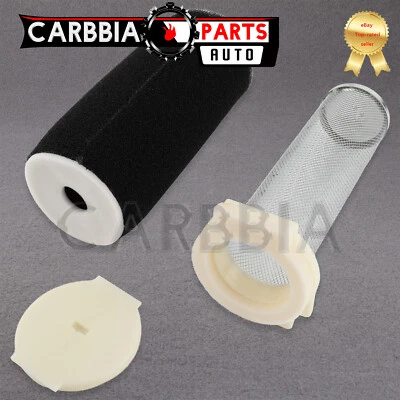 Nuevo 2002-2008 para Yamaha Grizzly 660 YFM660 filtro de aire y guía de jaula y kit de tapa final Foto 1 de 4