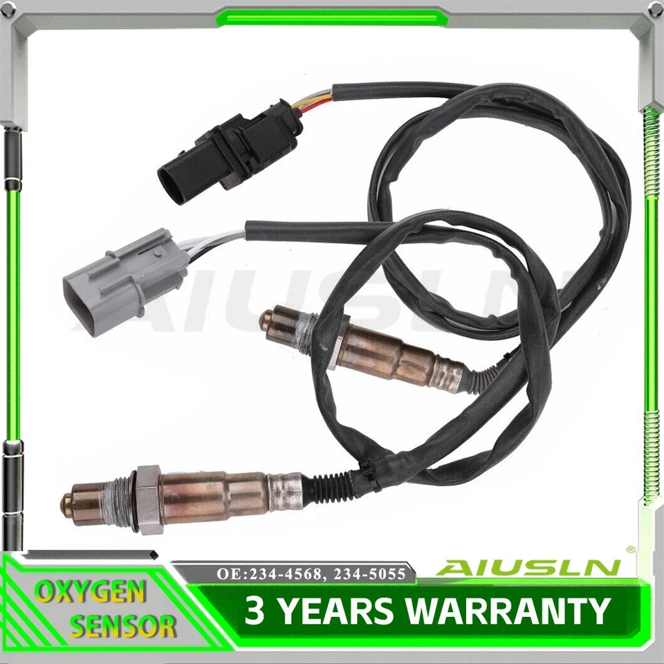 2Pcs Upstream + Down Oxygen O2 Sensor For 2012-2017 Kia Soul 1.6L Hyundai Accent Foto 1 de 4