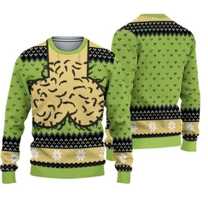 Dicky Meme Ugly Funny Christmas Holiday Sweater Ugly Christmas Sweater For Men - Picture 1 of 6