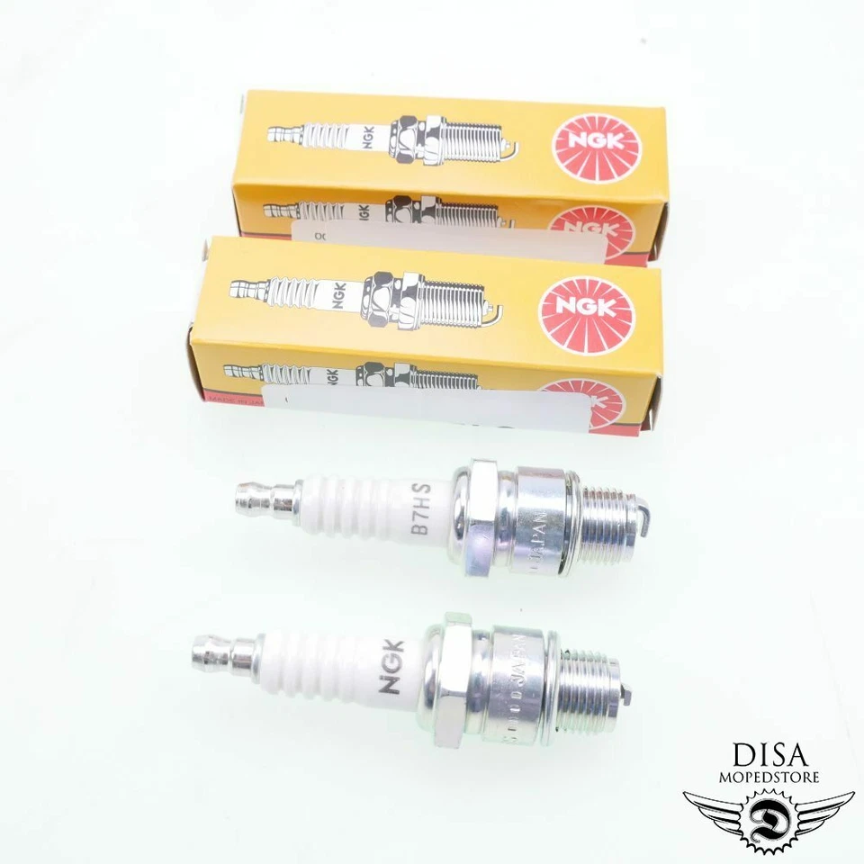2x Zündkerzen NGK B7HS für Kreidler Florett Piaggio Vespa V50 N Special PK