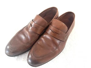 Allen Edmonds Lake Como Penny Loafer 11.5 11 1/2 D Tan Vibram Sole EUC - Picture 1 of 13