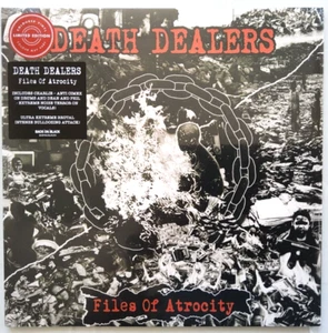 Death Dealers – Files Of Atrocity 2021 reissue red LP Album vinyl record MINT - Picture 1 of 12