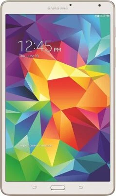 Tablet Samsung Galaxy Tab S 8,4 pulgadas (16 GB, blanco deslumbrante) | USADA Foto 1 de 3