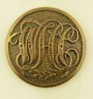 1810-30s Warwickshire Hunt Club 1 Piece Uniform Button Original B12