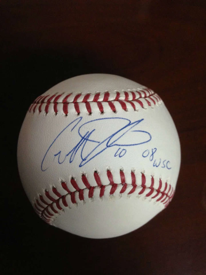 Geoff Jenkins Autographed ROMLB Baseball 08 WSC - Image 1 of 1
