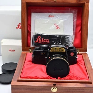 Leica R7 lacquer with Summicron 50mm F2 Serial No. 103/200 new grade - Picture 1 of 10