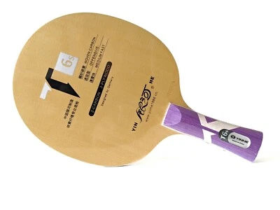 Yinhe T6S настольный теннис лезвие пинг-понг ракетка 3 дерева + 2 углерода легкий вес - Изображение 1 из 4