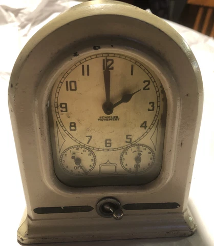 Vintage Lux Clock Model 85 Automatic Range Timer - As Is Parts Or Repair Cover