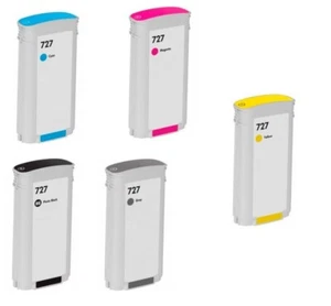 COMPATIBLE INK CARTRIDGE HP 727 FOR DESIGNJET T1500 1530, T2500 T2530 T920 T930 - Picture 1 of 1
