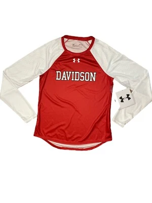 Under Armour Nueva Camisa Shooter Davidson Wildcats Mujer M Baloncesto Manga Larga Foto 1 de 4