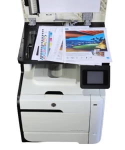 HP LaserJet Pro 400 MFP M475dn All-In-One Laser Printer FULLY FUNCTIONAL SEE PIC - Picture 1 of 8