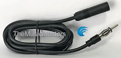 Автомобильное стерео радио 12 футов (M-F) автоматическая антенна AM/FM удлинительный кабель провод шнур VWLTW - Изображение 1 из 3