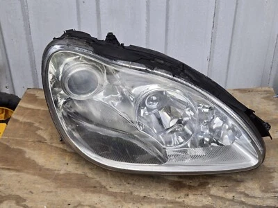 03-06 Lámpara Faro Lateral Pasajero Derecho Mercedes W220 S600 S55 Bi Xenón OEM Foto 1 de 4