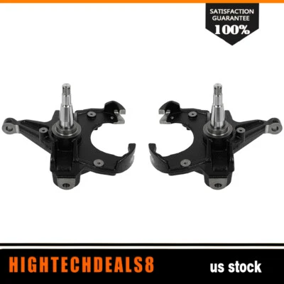 3" Front Drop Spindle Lowering Kit For 1.25" Rotor For 1973-1987 Chevy C10 2WD - Image 1 of 4