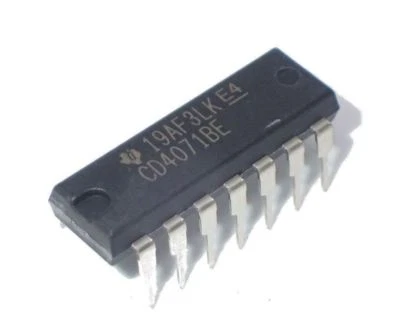 10PCS CD4071BE CD4071 CMOS Quad 2-Input OR Gate - Image 1 of 4