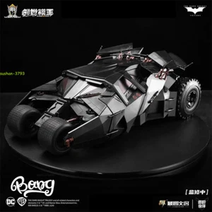 Batman Dark Knight Batmobile Model 1/12Batpod Assemble Action Model Kit Toy Gift - Picture 1 of 10